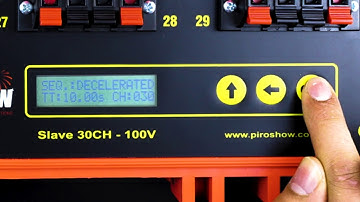 Piroshow Firing System - SuperSlave 30CH-100V - User