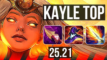 KAYLE vs VOLIBEAR (TOP) | 6k comeback, Legendary | EUW Master | 25.21