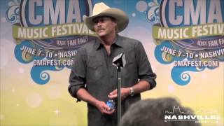 Alan Jackson's Interview Backstage at CMA Fest 2012 chords