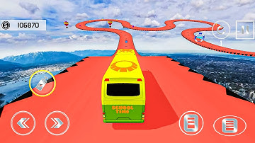 Crazy School Bus - Impossible Tracks Driving | Gameplay Android