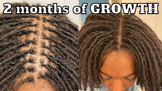 Self Retie on Microlocs After TWO Months of Growth | Demo & Pro Tips