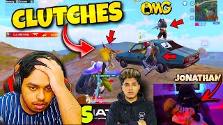 Jonathan Gaming Hacker Like DBS Clutch GODLY BEST Moments in PUBG Mobile