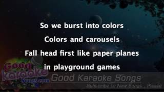 Starry Eyed -  Ellie Goulding (Lyrics karaoke) [ goodkaraokesongs.com ]