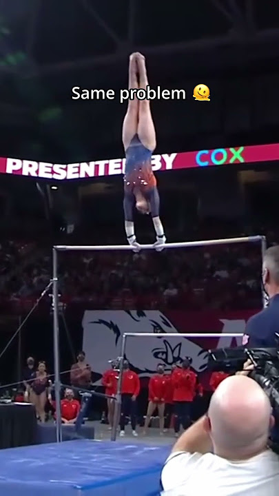 The judges didn't even react😭 #gymnastics #bars #fail #highbar #gymnast #sports
