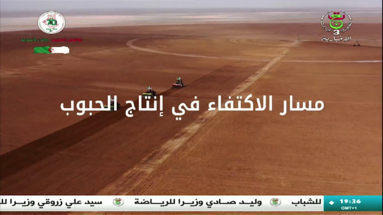 مسار الإكتفاء في إنتاج الحبوب