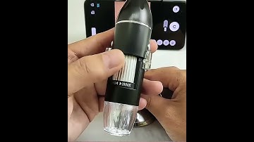 High-definition USB microscope electronic magnifying glass 1000 times connected to mobile phone