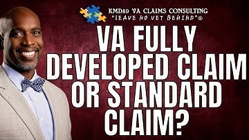 VA FDC (Fully Developed Claim) or Standard Claim?