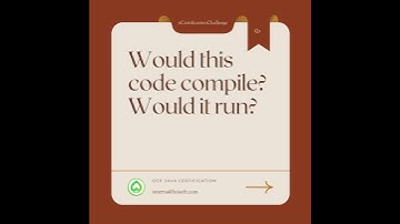 OCP Java Certification Challenge #2