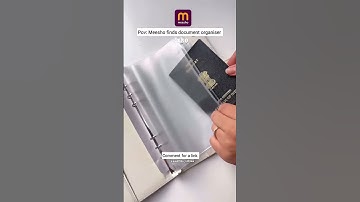 FOLDER FOR DOCUMENT FROM MEESHO | COMMENT FOR LINK | #viralvideo #ytshorts #trending #meesho