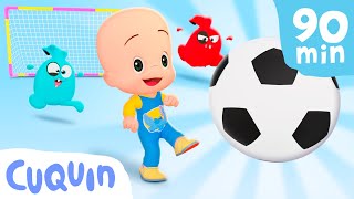 El partido de fútbol de Cuquín y más vídeos educativos ⚽ Caricaturas y dibujos animados para bebés