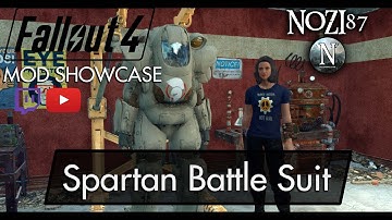 Fallout 4 Mod Showcase: Spartan Battle Suit by tumbajamba