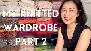 My KNITTED wardrobe Part 2 | 19 more pieces & they are ALL my favourites! | Why I sold my business