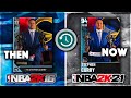THE HISTORY OF THE NEW RETRO VOL 2 CARDS IN NBA 2K21 MyTEAM!! WHAT WERE THEY LIKE IN PAST 2Ks?