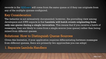 Understanding Lambda Batch Processing of SQS Messages from Multiple Queues