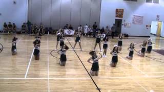 20130113 8th Grade SMS Cheer Halftime Show at the Celtics-Raiders Game!