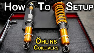 Building & Setting Up Ohlins DFV Road & Track Coilovers - R33/R34 Nissan Skyline GT-R