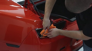 Camaro Blacked-Out Taillight Bezels, Installation - Phastek.com