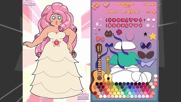 Steven Universe - Gemsona maker - Rose Quartz