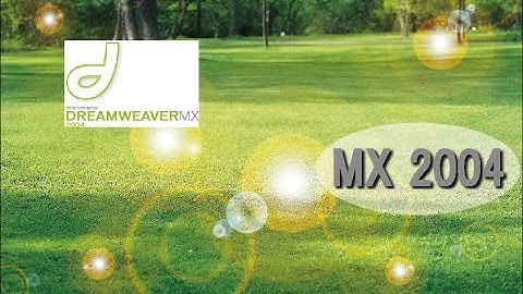 Dreamweaver 使い方講座（ドリームウィーバーMX2004) 中巻 オープニング【動学.tv】1/5