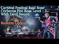 Redeem Codes | Cerberus VS DS Raid Boss Level 2 | Devil May Cry Peak of Combat DMC POC | The KiLLeR.