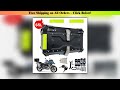 OWJHE 55L,65L Motorcycle Top Box Aluminium Alloy Motorcycle Trunk Helmet Box Waterproof Motorbike