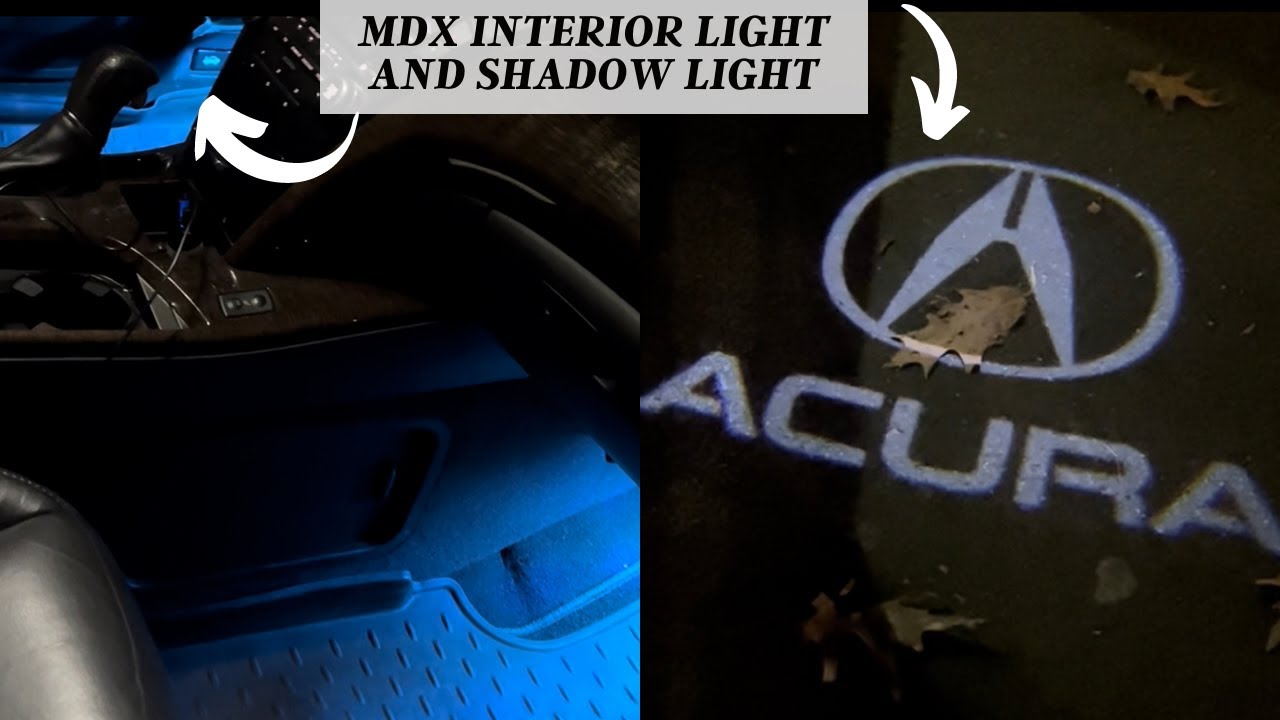 2017 Acura Mdx Interior Led Upgrade You