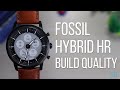 Fossil Hybrid HR Build Quality / Durability (One Year Later)