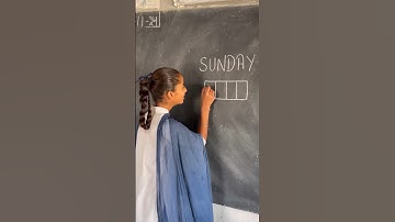 Write sunday in 4 boxes #shorts #ytshorts #iqtest #mindgames #trending #trendingshorts #shorts