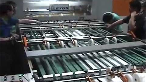 LEXUS SYNCHRO TWIN KNIFE SHEETER MACHINE