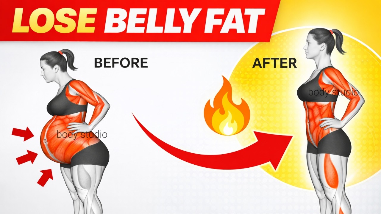 Do This Workout Every Evening 🔥 Best Evening Exercise For Flat Tummy ✔ Lose Your BELLY FAT in 3 Days