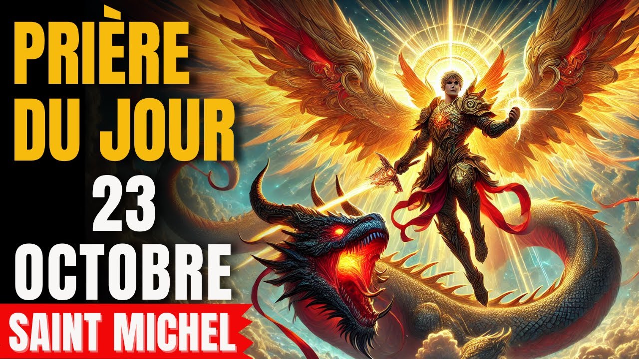 Saint Michel combattra le SERPENT 🐍 et éloignera tout MAL de ta vie ! Prie maintenant