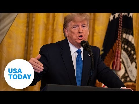 President Trump speaks at summit on human trafficking | USA TODAY