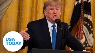 President Trump speaks at summit on human trafficking | USA TODAY