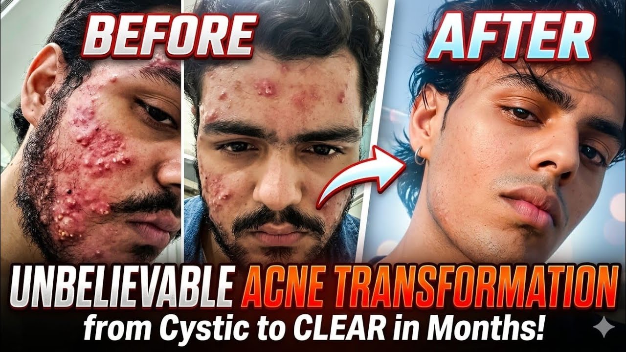 My Acne Transformation 😳 | From Bad Acne to Clear Skin | Skincare ...
