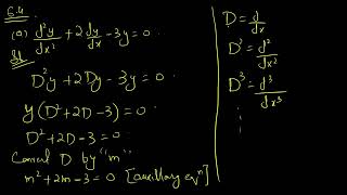 Mastering Higher-Order Differential Equations | Complementary Function & Particular Integral Explain