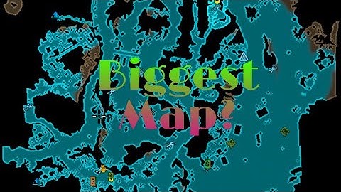 Borderlands maps size comparison