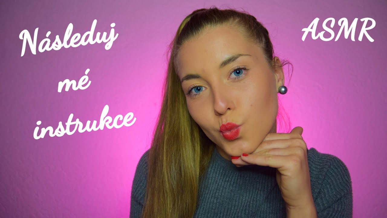 Následuj mé instrukce☝️ a usni snadněji | ASMR CZ