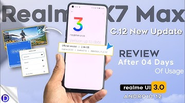 Realme X7 Max realme UI 3.0 Stable Update C.12 | realme X7 Max C.12 Full Review | Features & Bugs⚡