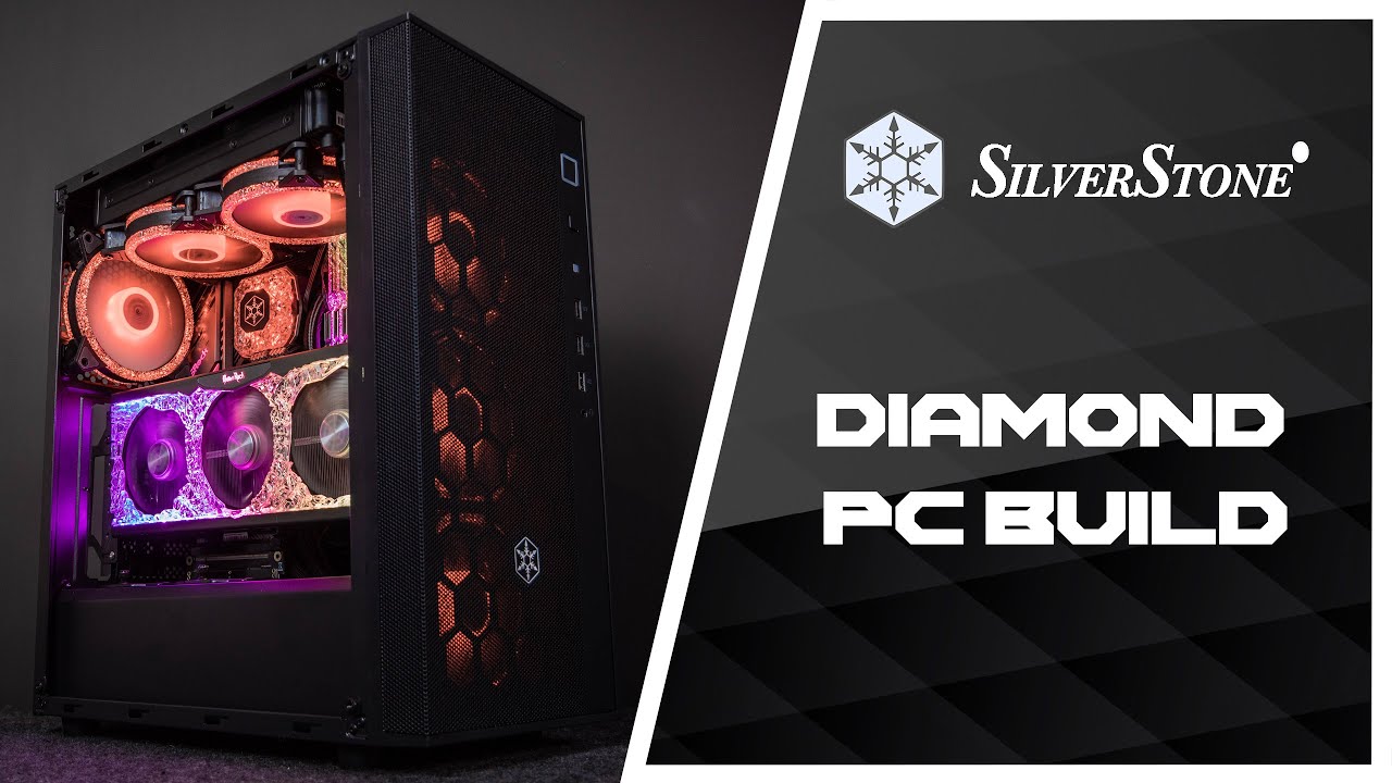 DIAMOND PC BUILD - Silverstone FARA R1 - YouTube
