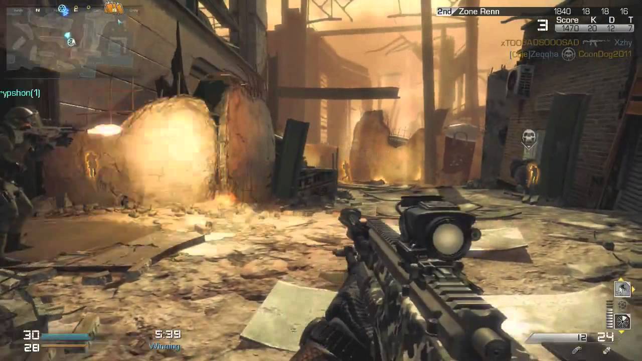 COD GHOSTS: INSANE 10 MAN FEED!!