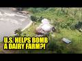 Trump Admin Helps Obliterate Dairy Farm in Strike on 'Drug Camp'