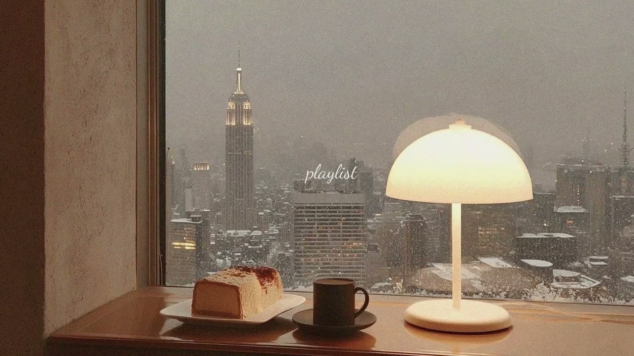 [playlist] 겨울, 뉴욕 창가에서 듣는 빈티지 재즈 | Chill Pluck
