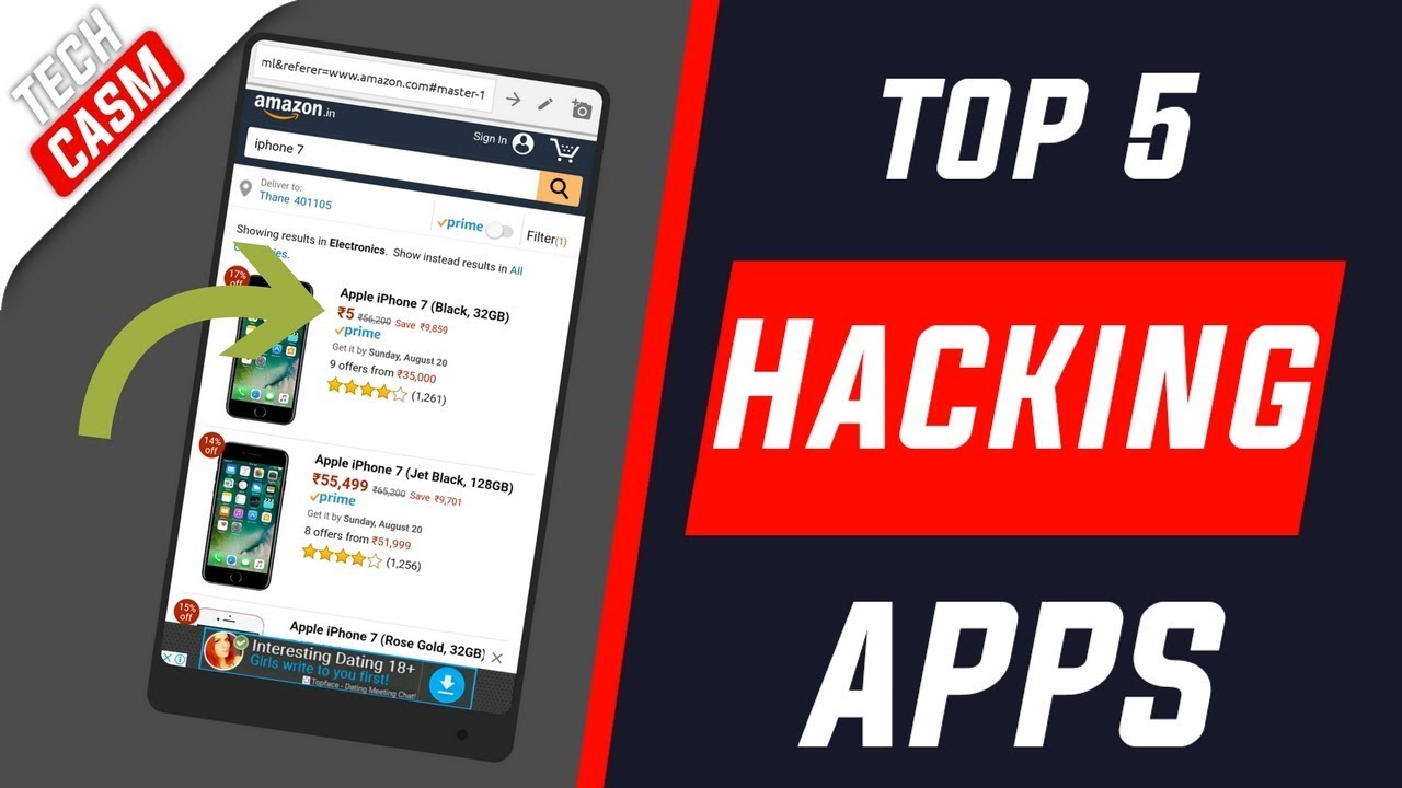 Top 5 INSANE Hacking Apps for Android 2017 | Latest No Root - YouTube