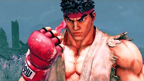 Street Fighter V Mysterious mod - Ryu Combo Video