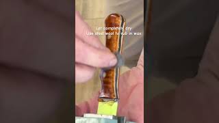 Tiger Maple Grain Pop with Iron Nitrate