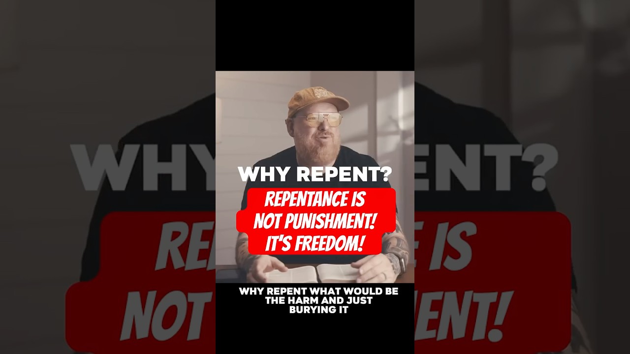 Watch Repentance is NOT punishment! It’s freedom! #repentance #devotional #jesus #freedom #bible #prayer on YouTube Watch Repentance is NOT punishment! It’s freedom! #repentance #devotional #jesus #freedom #bible #prayer on YouTube