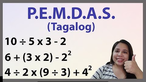 How to solve problems using P.E.M.D.A.S. - Order of Operations