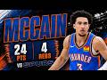 Jared McCain 24 pts 4 rebs vs Spurs 2026 PO G3