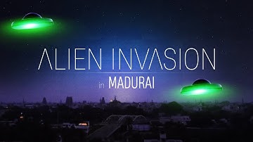 ALIEN invasion in Madurai VFX After Effects | Element 3D Showreel