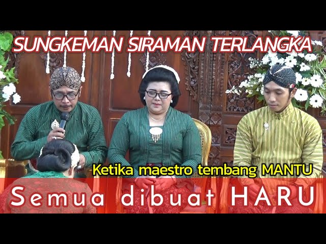 SUNGKEMAN TERLANGKA - Tamu dibuat hanyut dalam suasana haru || Mas Angger Mantu || Trio MC DalGiSut class=